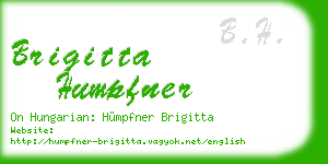 brigitta humpfner business card